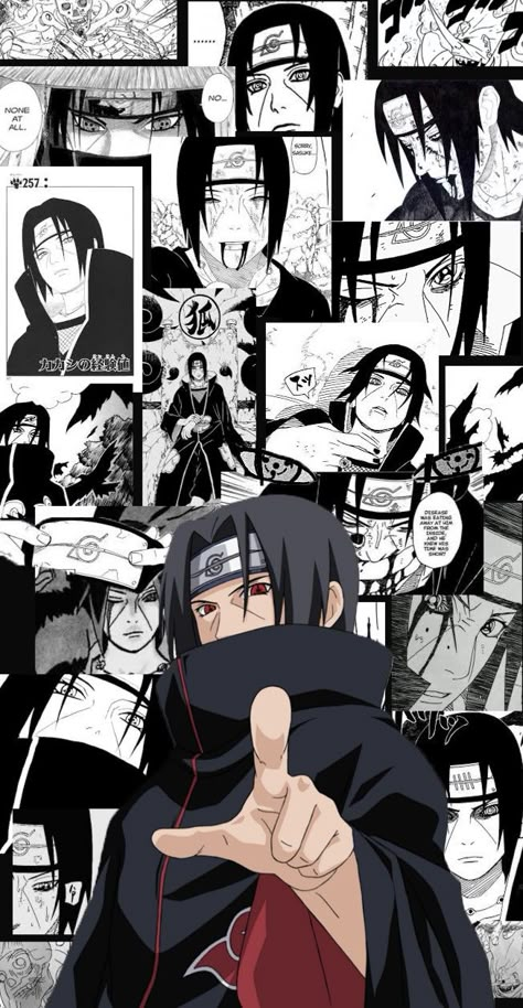 Phone Skins Design Aesthetic, Itachi Uchiha Wallpapers Manga, Itachi Uchiha Black And White, Itachi Manga Wallpaper, Itachi Wallpaper Iphone, Naruto Itachi Wallpaper, Itachi Poster, Itachi Uchiha Manga, Manga Itachi