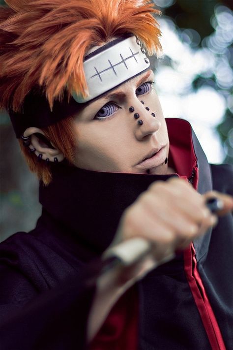 Pain Yahiko Naruto Realistic, Pain Cosplay, Pain Yahiko, Yahiko Naruto, Naruto Pain, Pain Naruto, Anime For Life, Anime Cosplay Makeup, Cosplay Naruto