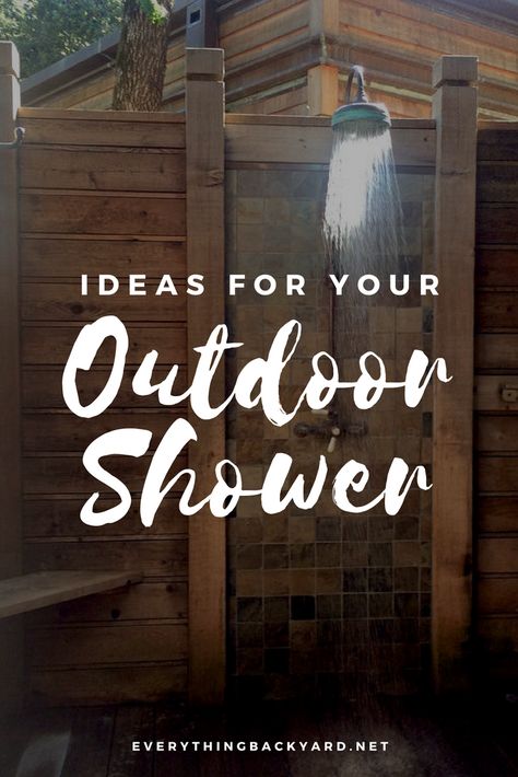 Outdoor Shower Lake House, Outdoor Shower Lighting Ideas, Outdoor Shower Curtain Ideas, Diy Outdoor Shower Ideas Simple, Outdoor Bathroom Ideas Backyards, Outdoor Shower Ideas Backyards, Outdoor Shower Ideas Private, Side Yard Landscape, Outside Shower Ideas