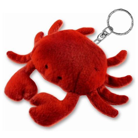 Crab Plush, Red Crab, Unique Magnets, Plush Keychain, Age 3, Stuffed Animal, Crab, Dinosaur Stuffed Animal, Magnets