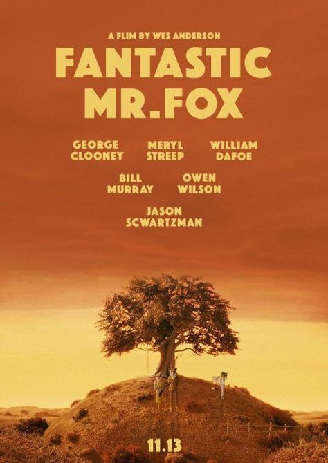 Fantastic Me Fox Poster, Horizontal Film Poster, Fantastic Mister Fox Poster, 90 Movie Posters, Fantastic Mr Fox Movie Poster, Fantastic Mr Fox Wallpaper, Orange Movie Poster, Fantastic Mr Fox Poster, Mr Fox Tattoo