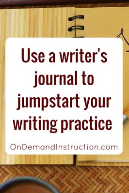 Jumpstart Your Writing Routine Ondemandinstruction.com Writing A Journal, Writing Routine, How To Journal, Writers Notebook, Essay Writing Skills, Writing Motivation, Technical Writing, Waste Of Time, On Writing