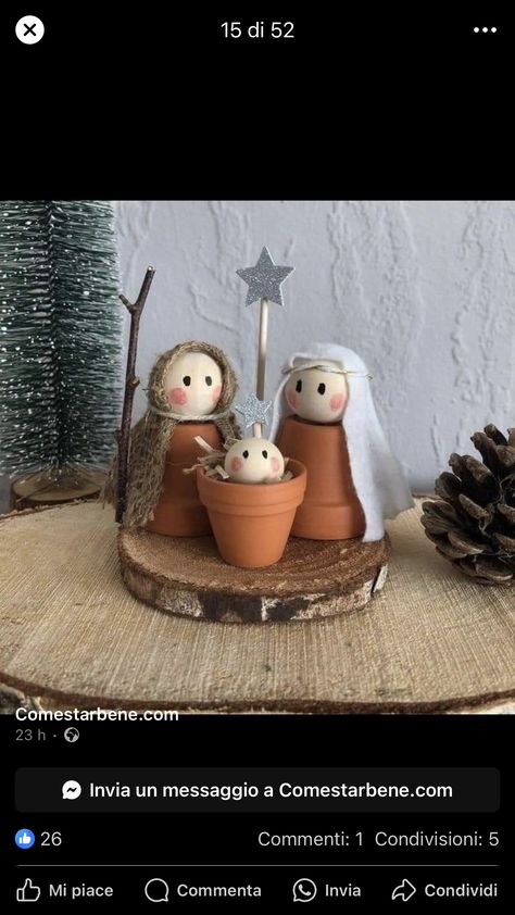 Clay Pot Nativity Scene, Clay Pot Nativity, Terra Cotta Pot Christmas Crafts, Christmas Extravaganza, Small Clay Pot, Small Terracotta Pots, Christmas Bulletin Board, Diy Nativity, Christmas 2025