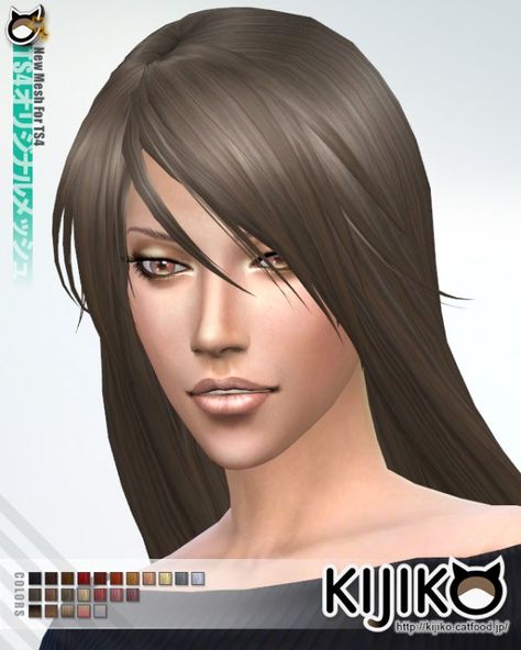 Pin Straight Hair, Straight Hairstyle, Long Hair Images, Sims 4 Cc Shoes, Sims 4 Cc Makeup, Sims 4 Body Mods, Sims 4 Cc Skin, Sims 4 Characters, Sims 4 Downloads