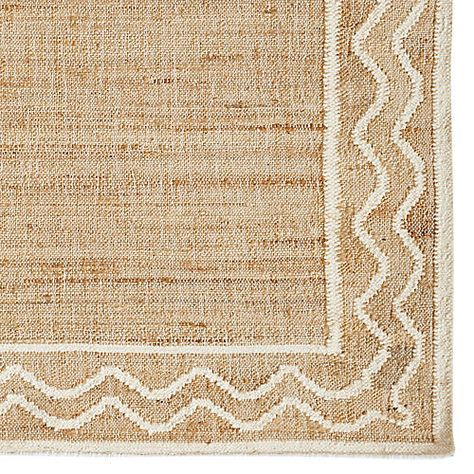 Contemporary | One Kings Lane Graphic Rug, Erin Gates, Natural Area Rugs, Indian Block Print, Medallion Rug, Elements Of Style, Ikat Pattern, Area Carpet, Jute Rug