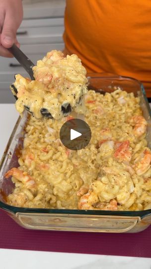 Easy Seafood Dinner, Raw Shrimp, Elbow Pasta, Cooked Pasta, Easy Seafood, Jumbo Shrimp, Dinner Easy, Seafood Dinner, One Pound