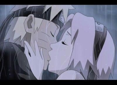 Naruto X Sakura, Sakura Haruno Cosplay, Masashi Kishimoto, Naruto Couples, Kissing In The Rain, Naruko Uzumaki, Naruto Ship, Naruto Pictures, Anime Love Couple