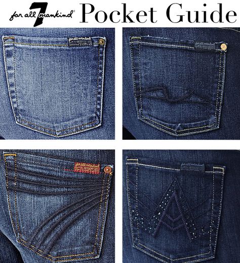 Denim Guide: 7 For All Mankind | Luci's Morsels (pocket guide) Expensive Jeans, 2019 Outfits, Jeans Ideas, Seven Jeans, Denim Jeans Fashion, 7 Jeans, Most Expensive, Street Style Outfit, Jeans Brands