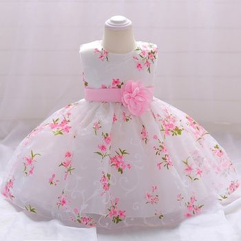 Summer Flower Girl Dresses, 1st Birthday Dresses, Tulle Party Dress, Girls Dresses Online, Birthday Girl Dress, Girl Christening