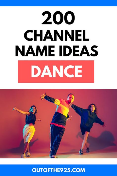 200 Channel Name Ideas For Dance YouTubers Youtuber Tips, Channel Name Ideas, Youtube Channel Name Ideas, Youtube Names, Youtube Hacks, Grow Your Youtube Channel, Make Money On Youtube, Making Money On Youtube, Dance Lover