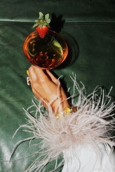 Aesthetic Fashion Pictures, Feather Aesthetic, Fluffy Accessories, Holiday Editorial, Feather Cuffs, Feather Texture, Glam Aesthetic, Cocktail Photography, Dress Blazer