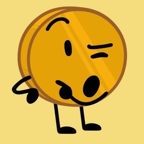 Coiny Bfdi, Coiny Bfb, Bfb Icons, Silly Lil Guy, Bfdi Characters, Object Shows, Music Freaks, Words With Friends, You're My Favorite