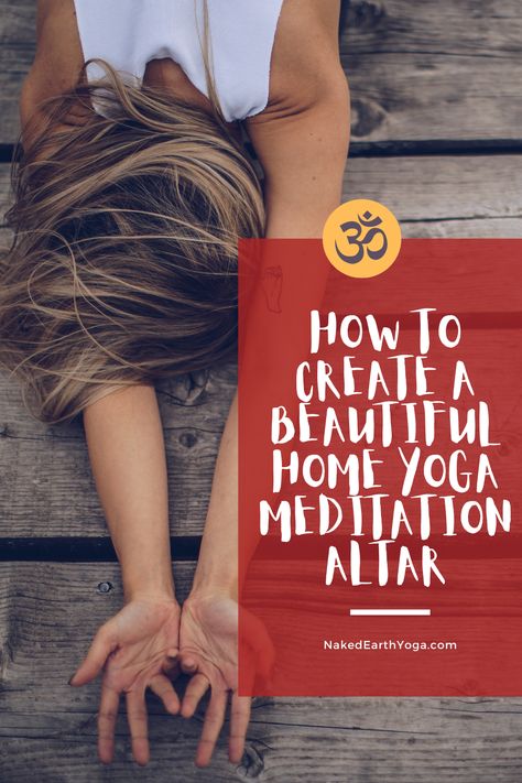 Learn how to create or build a beautiful home yoga meditation altar for your meditation or yoga practice. Yoga Altar, Meditation Altar, Daily Practices, Sacred Space, Yoga Meditation, Yoga Practice, Meditation, Beautiful Homes, Yoga