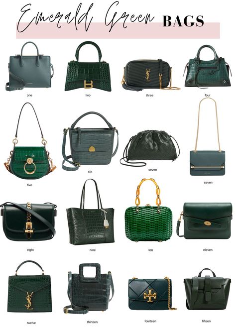 Emerald Handbags Emerald Green Handbag, Green Handbag Outfit, Emerald Green Purse, Green Purse Outfit, Green Bag Outfit, Green Handbags, Purse Outfit, Green Handbag, Green Purse