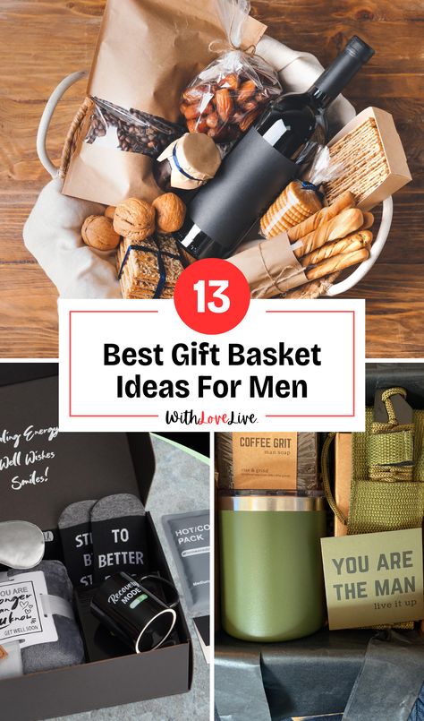 🎁 Discover the ultimate gift basket ideas for men that are sure to impress! From gourmet treats to tech gadgets, find the perfect combination for any occasion. 🌟 Tap into creativity with these top picks and make his day special. Check out our full guide now and save this pin for future inspiration! Air Fryer Gift Basket Ideas, Meat Gift Basket Ideas, Best Gift Basket Ideas, Mens Gift Basket Ideas, Camping Gift Basket Ideas, Gift Basket Ideas For Men, Bbq Gift Basket, Camping Gift Baskets, New Dad Survival Kit