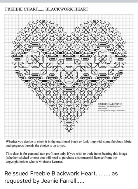 Motifs Blackwork, Blackwork Embroidery Designs, Gingham Embroidery, Blackwork Embroidery Patterns, Blackwork Designs, Blackwork Cross Stitch, Cross Stitch Cushion, Unique Cross Stitch, Embroidery Hearts