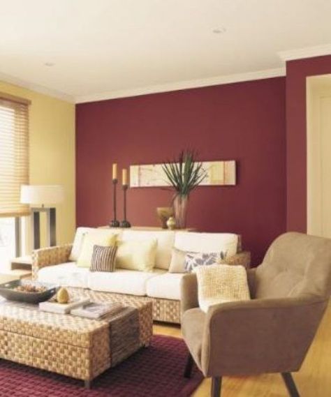 #colorcombination #paintscolorcombination #colorcombinationforbedroom Drawing Room Colour Combination, Drawing Room Wall Colour, Red Bedroom Colors, Drawing Room Colour, Red Living Room Walls, Living Room Color Combination, Room Color Combination, Wall Color Combination, Living Room Wall Color