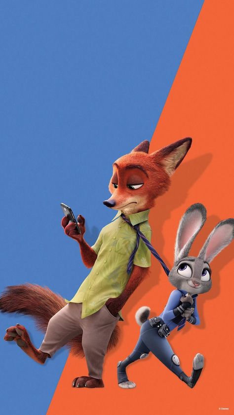 Wallpaper Emo, Backgrounds Laptop, Nick Judy, Country Backgrounds, Animation Disney, Nick And Judy, Fox And Rabbit, Wallpapers Cartoon, Disney Zootopia