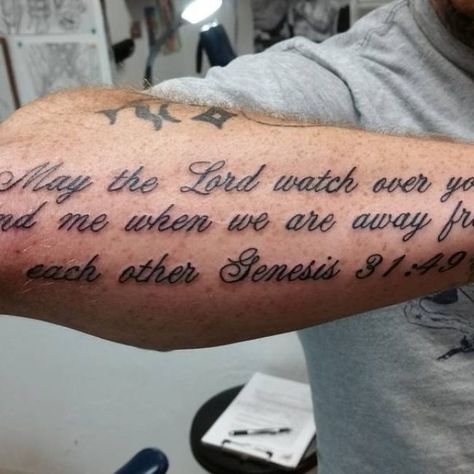 58 Impressive Bible Tattoos Ideas For Men Verse Tattoos For Men, Scripture Women, Bible Verse Tattoos For Men, Bible Scripture Tattoos, 17 Tattoo, Unique Christian Tattoos, Bible Tattoo, Bible Quote Tattoos, John 3 17