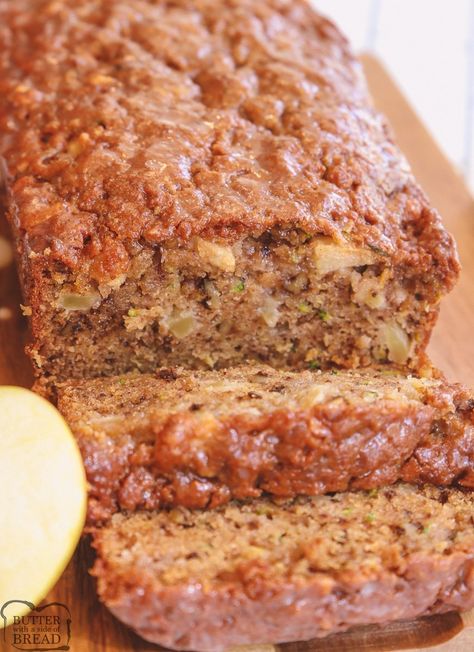 Zucchini Apple Bread Healthy, Apple Spice Zucchini Bread, Gluten Free Apple Zucchini Bread, Zucchini And Apple Bread, Cinnamon Apple Zucchini Bread, Zucchini Bread In Bread Maker, Zucchini Apple Bread Recipes, Zucchini Bread With Apples, Apple Zucchini Bread 12 Tomatoes