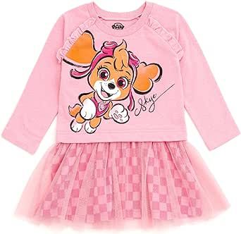 Paw Patrol Outfit, Paw Patrol Skye, Terry Dress, French Terry Dress, Skye Paw, Fun Adventure, Girls Casual Dresses, Barbie Party, Kids Outfits Girls