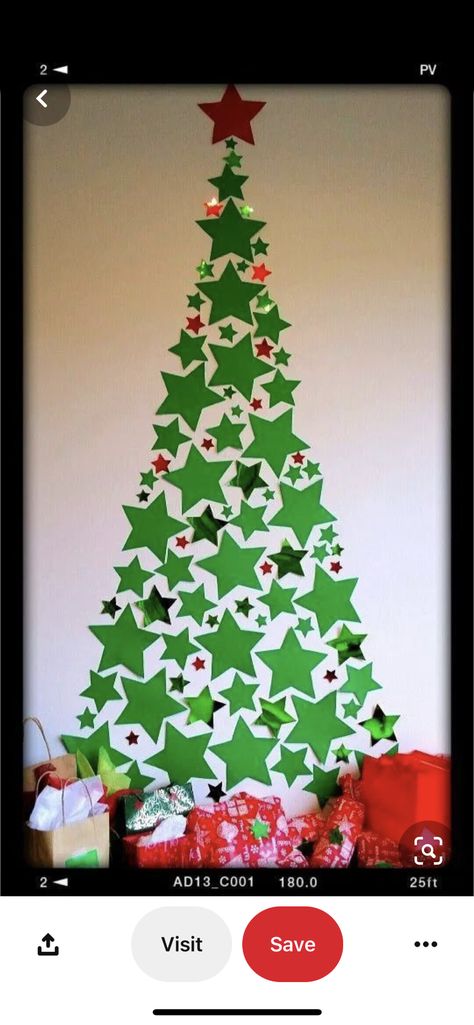 Big Christmas Decorations, Decoracion Navidad Diy, Diy Holiday Party, Classroom Christmas Decorations, Christmas Tree Template, Wall Christmas Tree, Christmas Bulletin, Christmas Photo Booth, Christmas Arts And Crafts