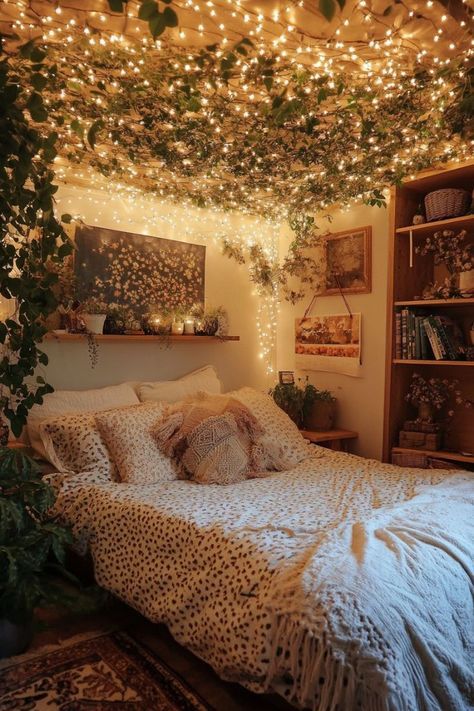 Room Decor Ideas Cottagecore, Cottagecore Dorm Room, Room Decor Cottagecore, Bedroom 2025, Uni Bedroom, Dorm Beds, Cottagecore Room, Cozy Bedroom Design, Dream Bedroom Inspiration