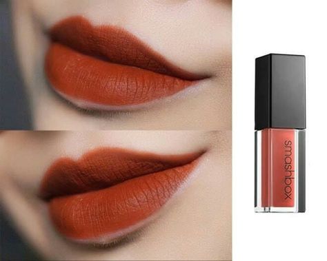 Teen Makeup, Lips Inspiration, Orange Lipstick, Lipstick Shade, Mirror Hanging, Makeup For Teens, Fresh Face, Lipstick Makeup, Rust Orange