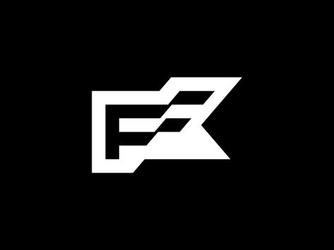 F-Flag logo by Dima on Dribbble Flag Design Ideas, Flag Logo Design, Studio Logo Design, Flag Logo, Studio Logo, Flag Design, Visual Design, A Logo, Creative Professional