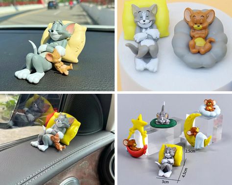 Car Interior Decorations Creative A Cat And Mouse Small Ornaments For The Center Console Of Car. #anime_aesthetic #anime #animes #anime_art #animation #animal_aesthetic #anime_figure #anime_figures #animes #anime_gift #animal_accessories #anime_clothing #anime_icons #animes_aesthetics #anime_aesthetics #couple . #car_aesthetic #cars_aesthetic #car_aesthetics #car_decor #car_decoration #cars #car #car_organization #car_design #car_decorations #car_organizer #car_shop #car_organizers Anime Car Decorations Interior, Anime Car Interior, Studio Ghibli Car Accessories, Cat Car Decor, Kitten In Car, Car Anime, Aesthetics Anime, Car Organizers, Clothing Anime