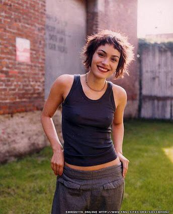 Shannyn Sossamon, Short Bangs, Cut My Hair, Hair Envy, Grunge Hair, Haircut Ideas, Pixie Hairstyles, Hair Today, Hair Dos