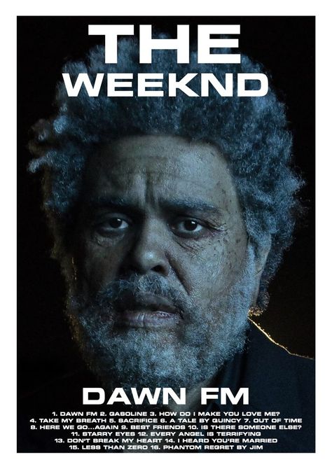 Dawn Fm Poster, Weeknd Album Poster, The Weeknd Album Poster, The Weeknd Album Cover, The Weeknd Albums, Dawn Fm, Emo Pictures, Dont Break My Heart, The Weeknd Poster