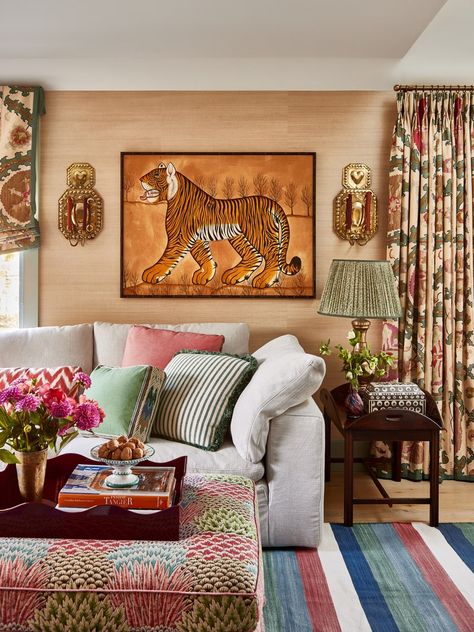 A bright and joyful American country house with interiors by Elizabeth Hay | House & Garden American Country House, Elizabeth Hay, Hay House, Love Candle, Childrens Bathroom, English Interior, Hay Design, American Country, House Garden