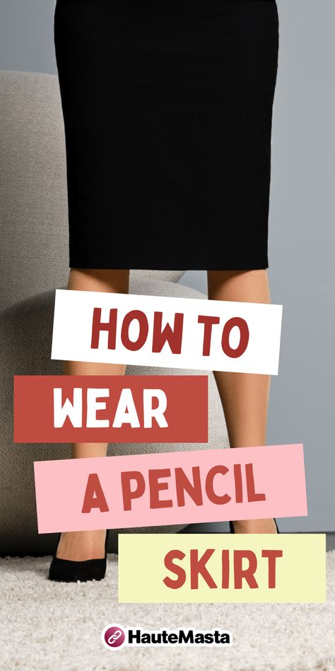 What To Wear With A Pencil Skirt Black, Office Wear Women Work Outfits Business Fashion Pencil Skirts, Styling Black Pencil Skirt, Black Pencil Skirt Outfit Casual Fall, Styling A Pencil Skirt Casual, Grey Pencil Skirt Outfits For Work, Black Pencil Skirt Outfit Spring, How To Wear Pencil Skirt, Spring Pencil Skirt Outfits