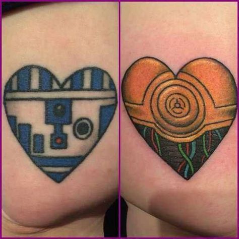 R2d2 Tattoo, Married Rings, Couple Tattoos Unique Meaningful, Star Wars Couples, Nerdy Tattoos, Tattoos Infinity, Couple Tattoos Unique, Star Wars Quotes, Star Wars Love