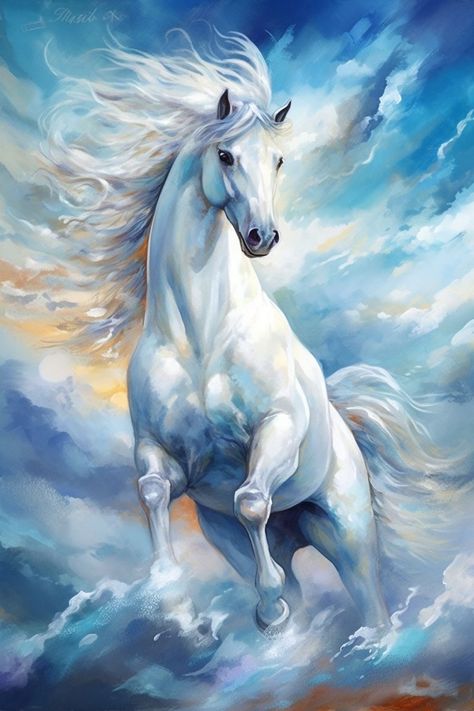 Colorful Horse Painting, White Horse Painting, Horse Star, Horse Canvas Painting, Horse Art Drawing, Abstract Horse Painting, Abstract Horse, Horse Artwork, Horse Wallpaper