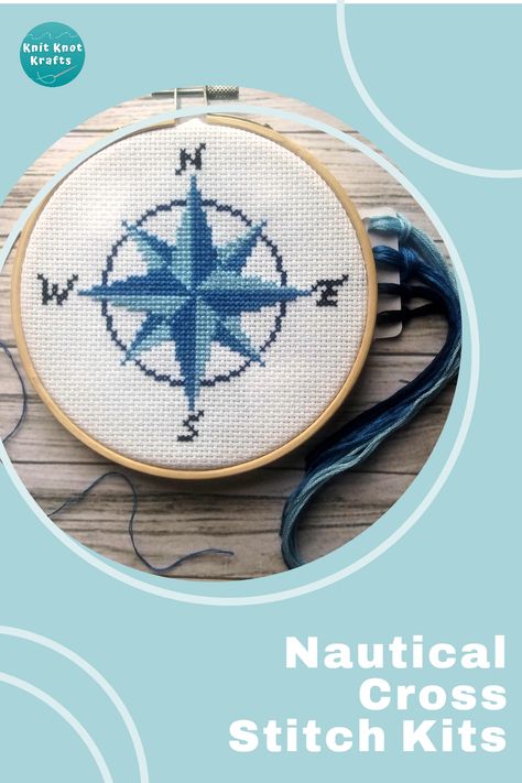 Chart Your Cross Stitch Journey with Beginner-Friendly Nautical Kits! ⚓🌊 Set off on a creative voyage with our beginner-friendly nautical cross stitch kits. Designed with simplicity in mind, these kits are perfect for those new to cross stitching or seeking a relaxing crafting experience. #BeginnerCrossStitch #NauticalKit Nautical Cross Stitch, Fun Cross Stitch, Sailing Theme, Colourful Cross Stitch, Stitch Ideas, Nautical Baby, Cross Stitching, Cross Stitch Kits, Nautical Theme