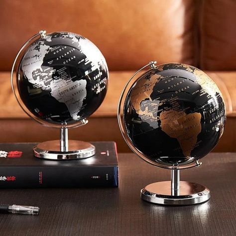 ACT FAST🔥 World Globe Office Decor : $49.99 BUY NOW 💙🛒: thecozycubicle.com/products/world-globe-office-decor ⭐WHY YOU SHOULD BUY?⭐Elevate Your Workspace to New Heights of Sophistication! Product Description: Discover a whole new world of sophistication with our World Globe Office Decor! 🌍✨ Say goodbye to mundane desk setups and hello to an inspiring journey of exploration and knowledge. Whether you're a globe-trotting professional or a dreamer at heart, our stunning globe is the perfect... Rotating Globe, Spinning Globe, Kids Study Desk, Geography For Kids, Gold Globe, Study Desk Decor, Constellation Map, World Globes, Earth Globe