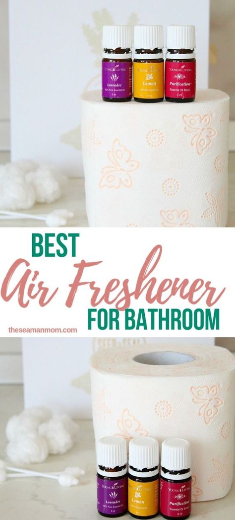 All you need to keep your bathroom smell like a spa is just a little trick! Here you’ll learn how to make your bathroom smell nice all the time using the best air freshener for bathroom! #easypeasycreativeideas #airfreshener #DIY #natural #essentialoils #essentialoiluses #bathroom Bathroom Scents Air Freshener, Diy Bathroom Air Freshener, Diy Room Deodorizer Air Freshener, Air Freshener For Bathroom, Freshen Towels, Bathroom Air Freshener, Bathroom Freshener, Doterra Bathroom Spray Air Freshener, Diy Bathroom Cleaner