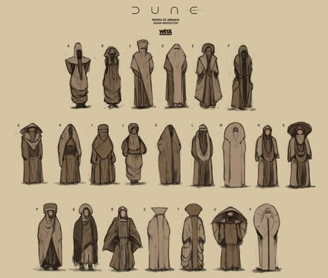 Dune Characters, Dune Book, Bene Gesserit, Dune Art, Sketches Of People, Weta Workshop, Workshop Design, Desi Aesthetic, Space Opera