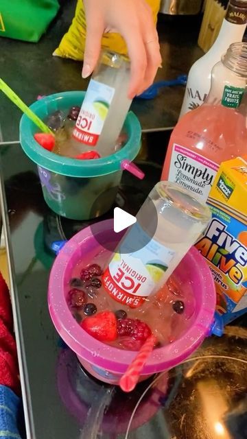 Viral Drinks Media on Instagram: "Boozy Beach Buckets 😋 (via _kristinslife) #viral #drinks #summer" Summer Bucket Drinks, Bucket Alcohol Drinks, Sand Bucket Alcohol Drink, Bucket Drinks Alcohol Party Ideas, Beach Bucket Drinks, Drink Bucket Ideas, Bucket Drinks, Drinks Summer, Drink Bucket