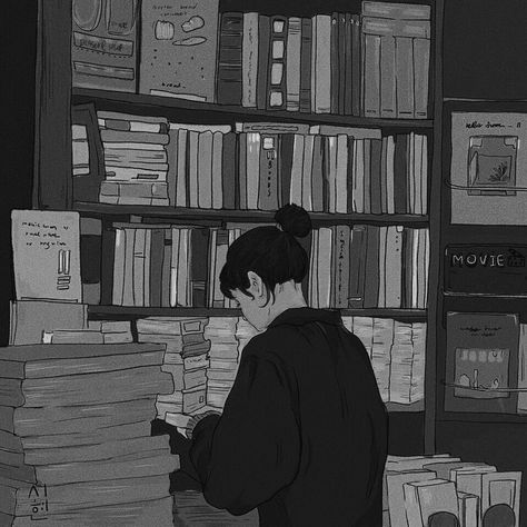 Dark Academia Anime, متحف فني, Gray Aesthetic, Girly Art Illustrations, Anime Monochrome, 90s Anime, Black And White Aesthetic, Dreamy Art, Girls Cartoon Art