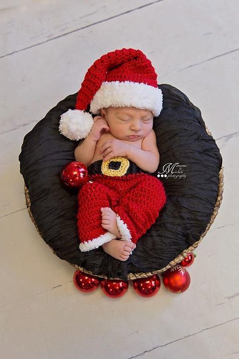 Crochet santa hat free pattern