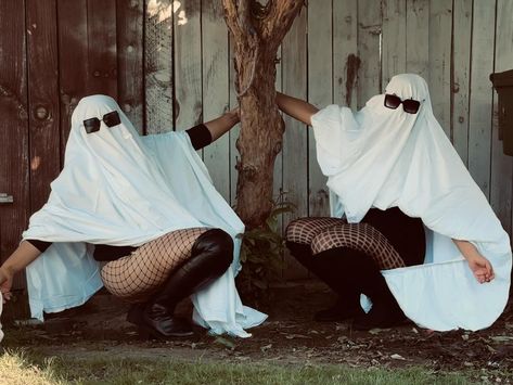 Ruby Lopez | Boo mf, Just ghosting around! Here’s your sign to grab your bestie and do a ghost photoshoot #ghostphotoshoot #spookyseason… | Instagram Target Photoshoot, Ghost Photo, Ghost Photoshoot, Ghost Photos, Halloween Photoshoot, A Ghost, Photoshoot Ideas, To Do List, Photo Shoot