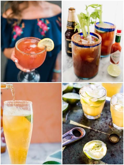 18 Mexican Beer Cocktails To Spice Up Your Fiesta! Mexican Beer Cocktails, Mexican Beer Drinks, Beer Drinks, Drinks Recipe, Mexican Beer, Beer Cocktails, Drinks Alcohol, Drinks Alcohol Recipes, Alcohol Recipes