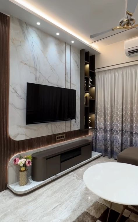 Tv Unit Laminate Design, Tv Pannel Designs Latest, Tiles Tv Unit, Small Tv Unit Design, Small Tv Unit Design Modern, Hall Tv Unit Design Modern, Lcd Panel Designs, Lcd Unit Design, Tv Cabinet Wall Design