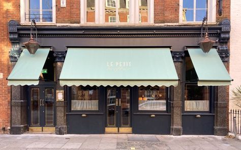 Bespoke Greenwich awnings for Le Petit Beefbar Scalloped Valance, Hotel Bar, The Client, Awning, Bespoke, Sweet Home, Restaurant, Hotel, Outdoor Decor