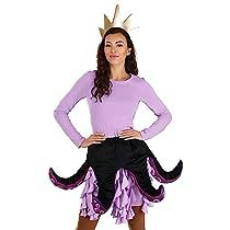 Ursula Tentacles, Disney Villain Costumes, Ursula Costume, Purple Clothing, Party City Costumes, Fun Costumes, Disney Costume, Elastic Waistband Skirt, Villain Costumes