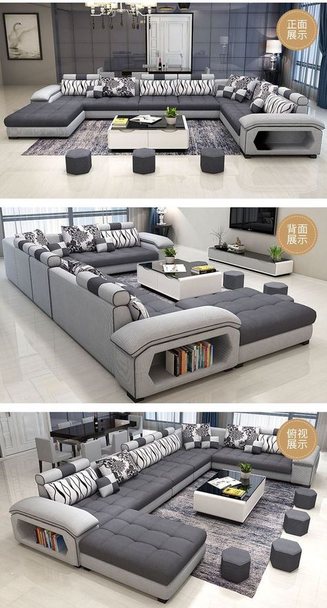 Luxury Sofa Design, Corner Sofa Design, Room Sofa Design, Modern Sofa Living Room, Sofa Bed Design, Living Room Sofa Set, Sofa Set Designs, Living Room Sofa Design, Furniture Design Living Room