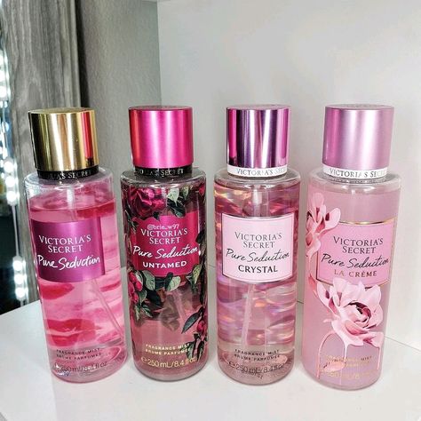 Pure Seduction La Creme, Victoria's Secret Perfume, Girl Heaven, Pure Seduction, Perfume Body Spray, Body Spray, Victoria's Secret